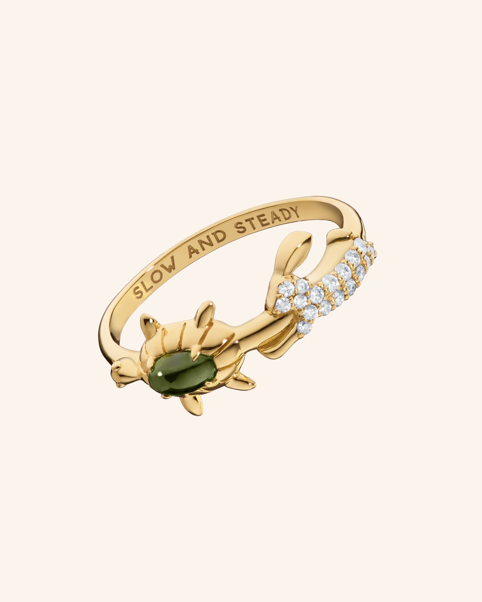 The Slow and Steady Tortoise and the Hare Ring